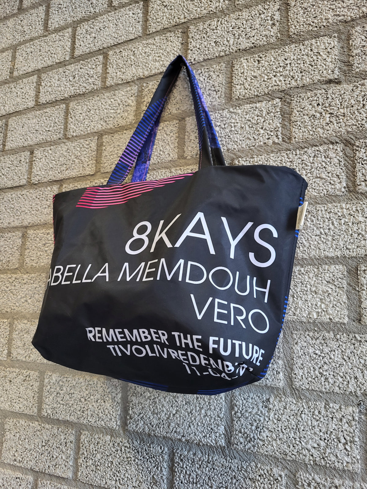 Shopper BLACKOUT, 100% gerecycled