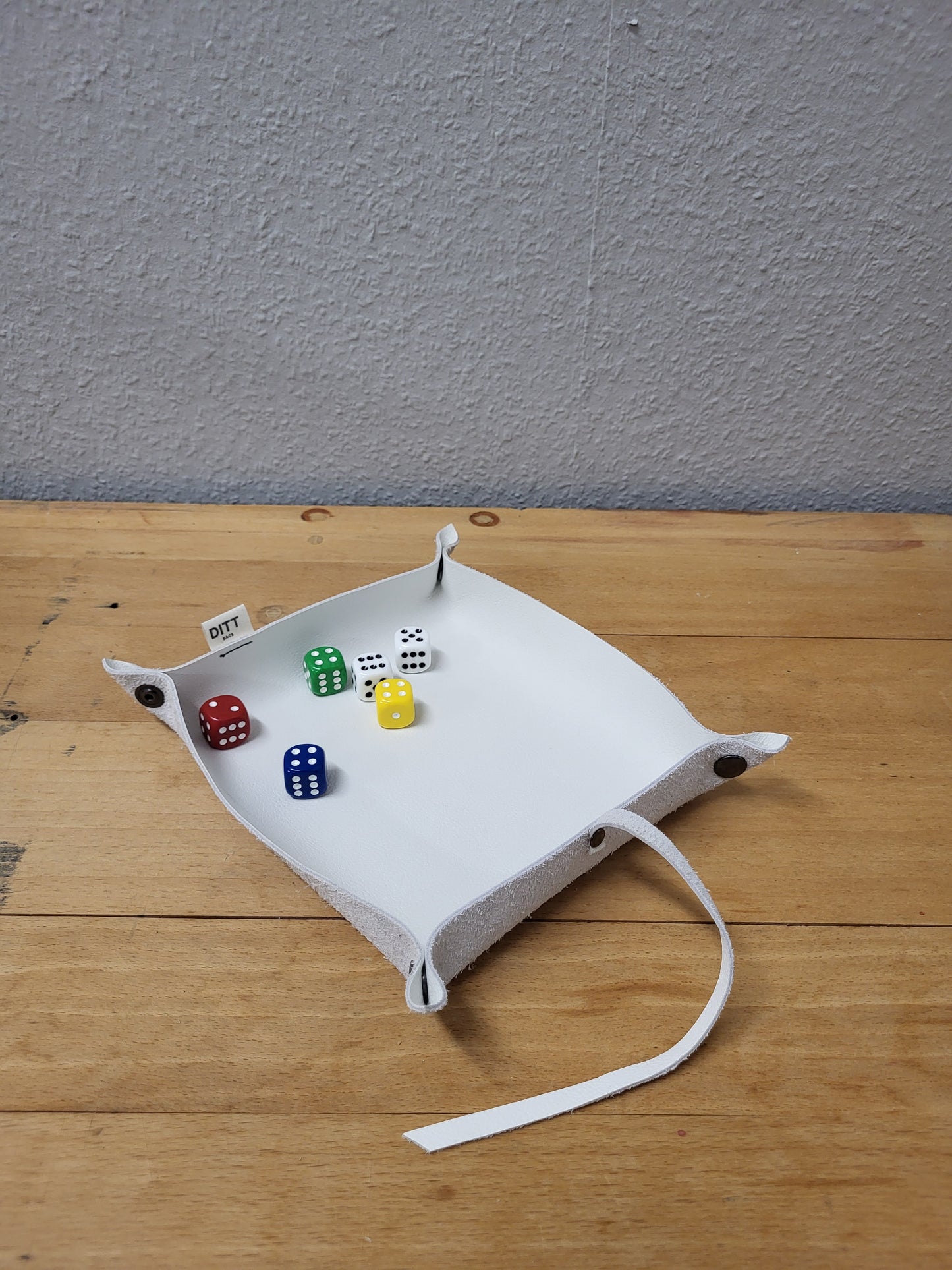 Dobbelmat van meubelleer