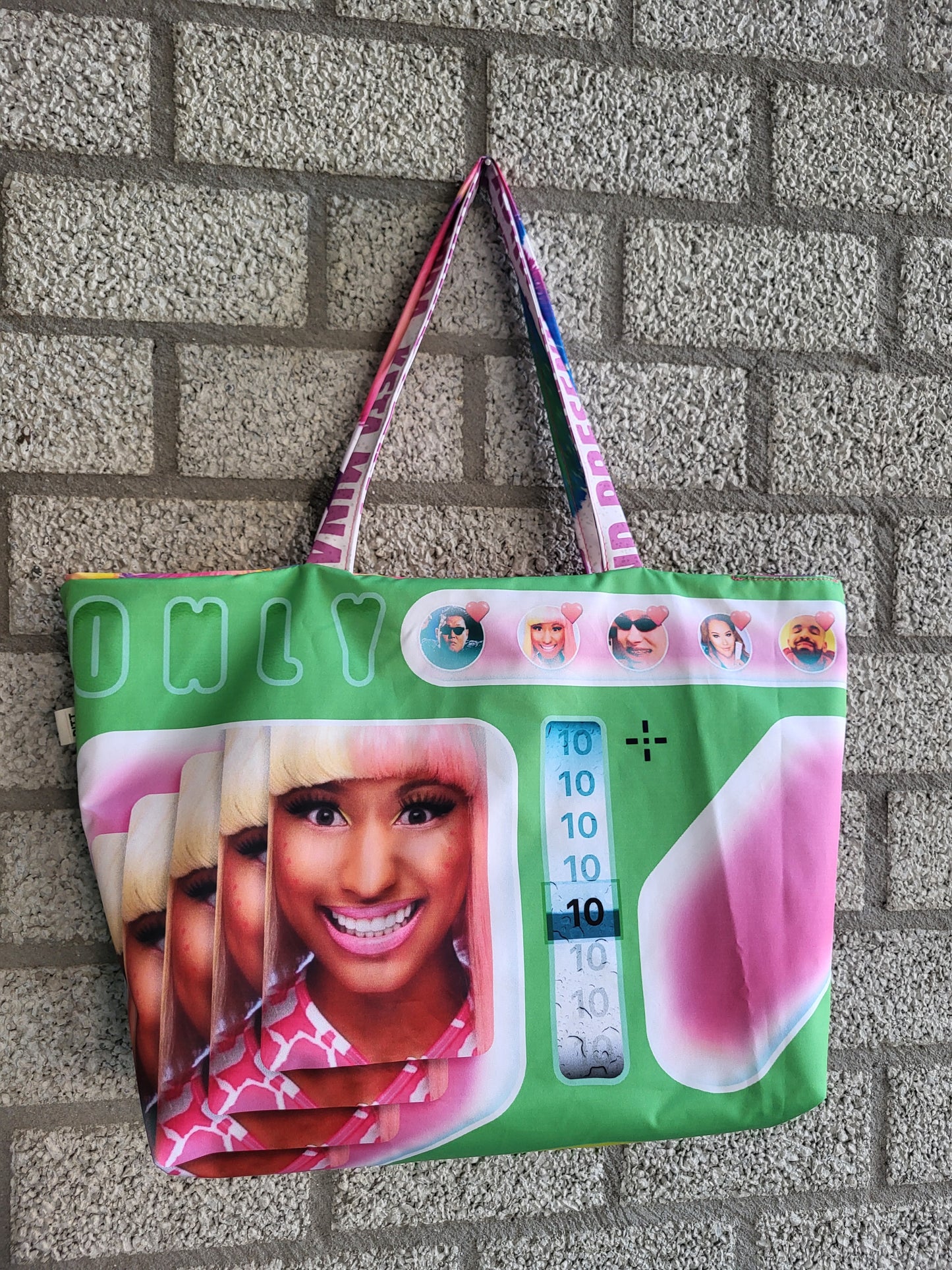 Oversized shopper, keerbaar, 100% gerecycled