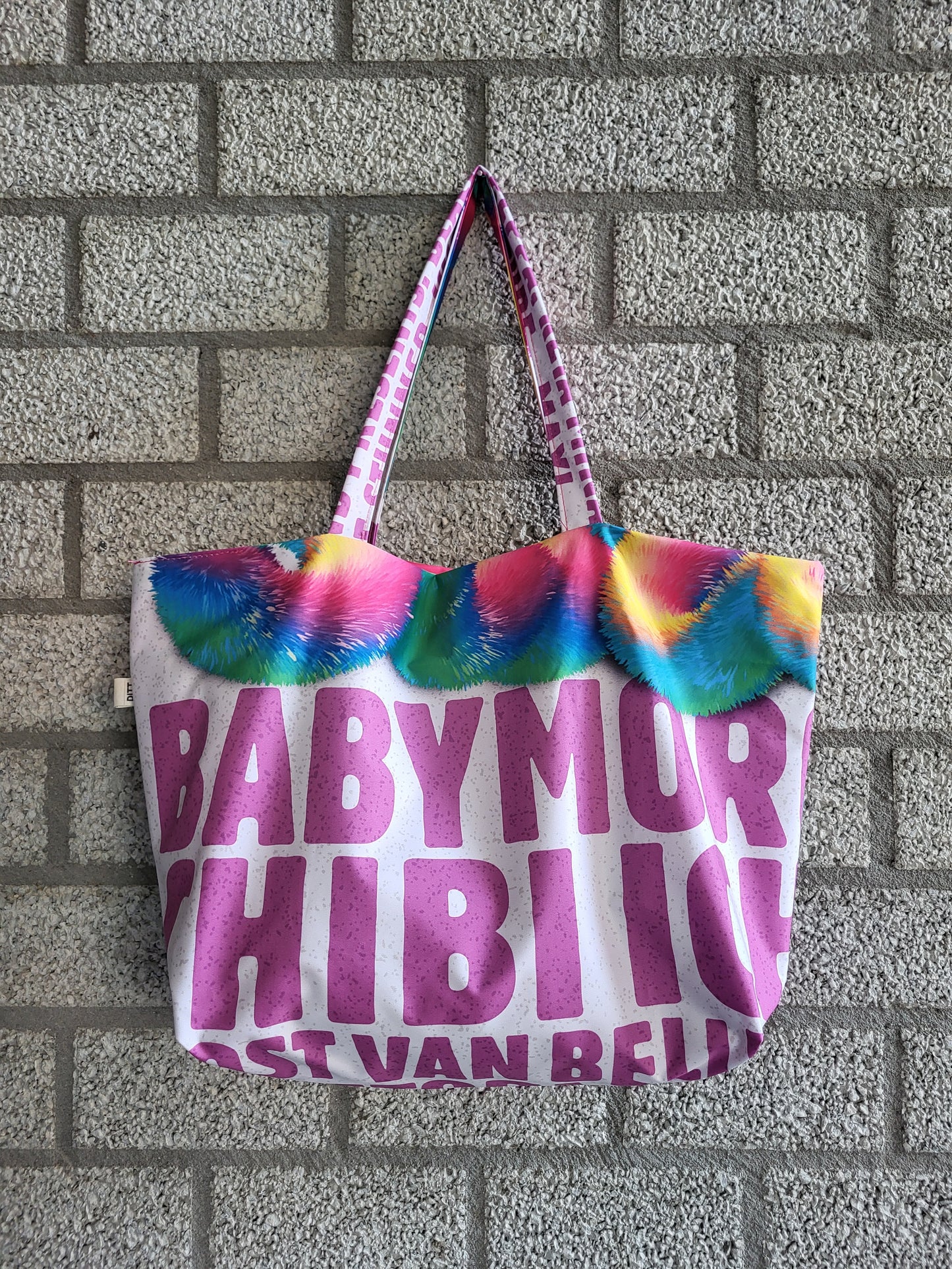 Oversized shopper, keerbaar, 100% gerecycled