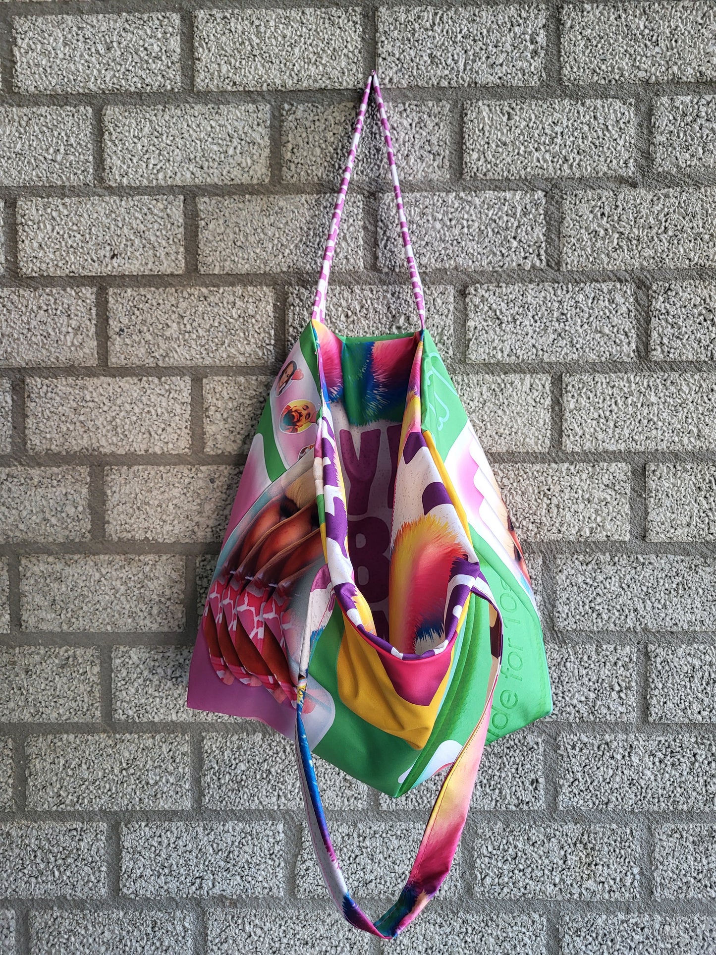 Oversized shopper, keerbaar, 100% gerecycled