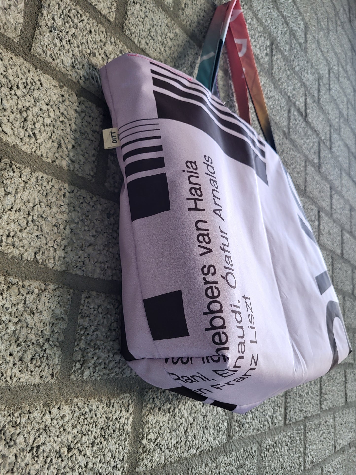 100% gerecyclede Oversized Shopper, Keerbaar