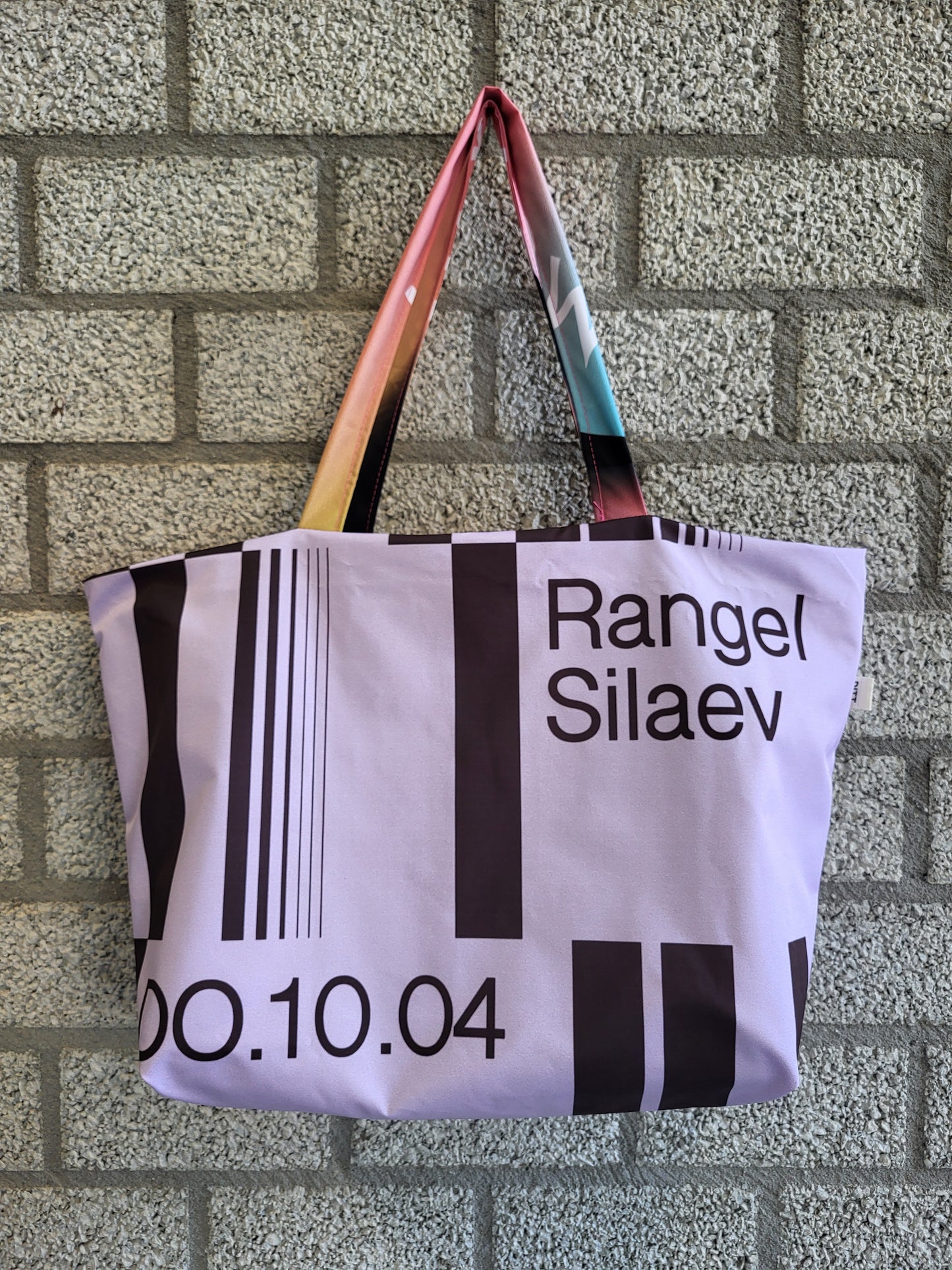 100% gerecyclede Oversized Shopper, Keerbaar