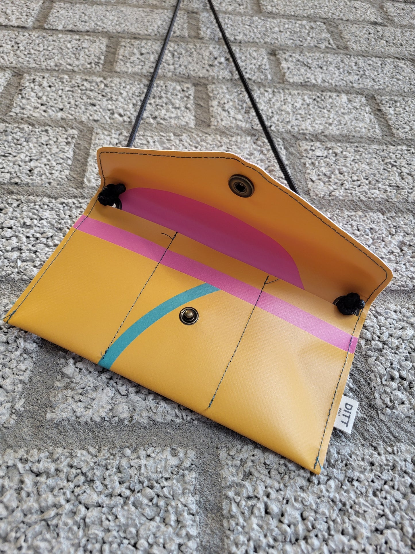 Portemonnee/ Clutch gerecycled