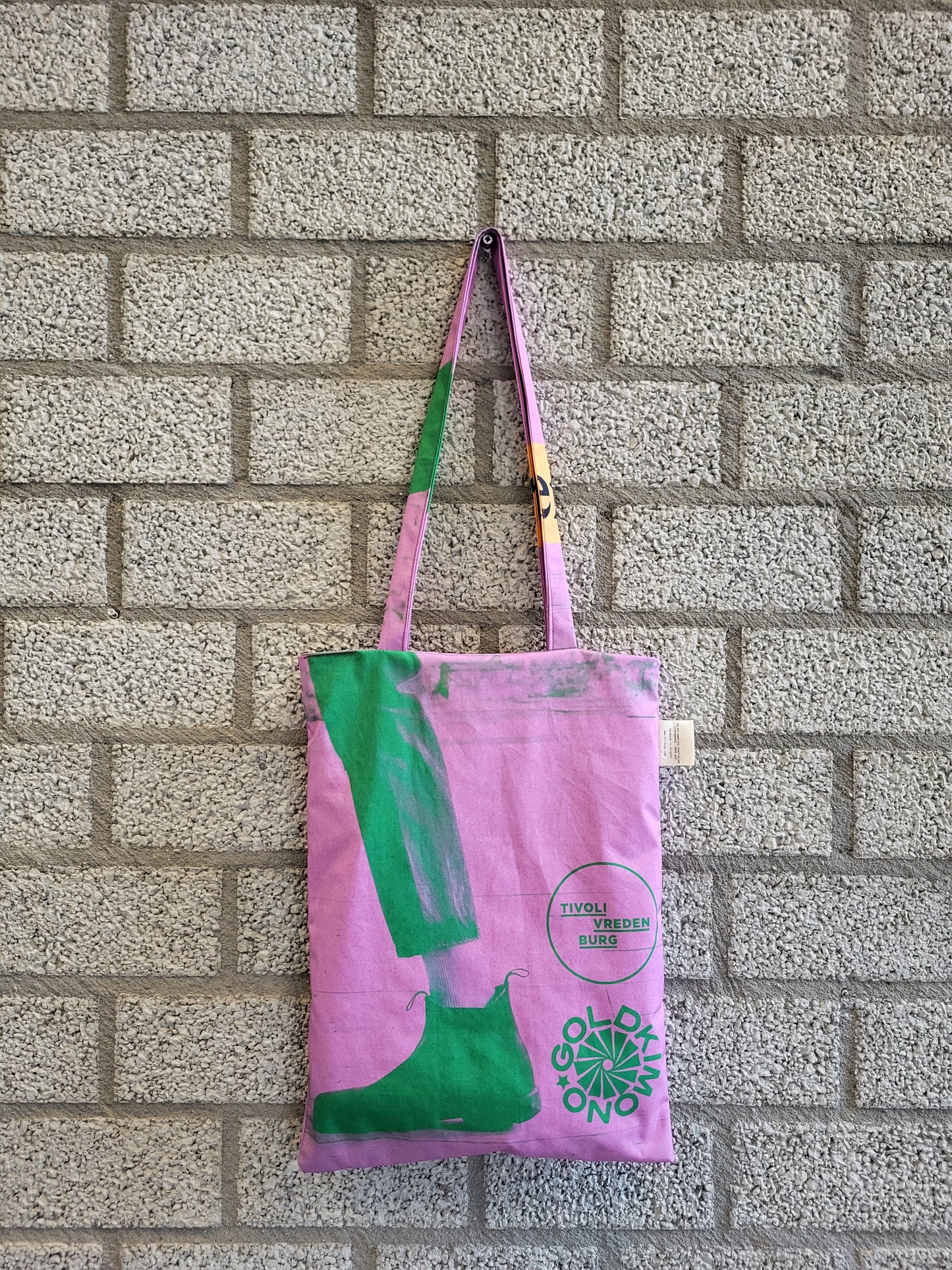 Keerbare Shopper Goldkimono