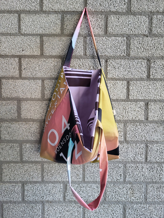 100% gerecyclede Oversized Shopper, Keerbaar