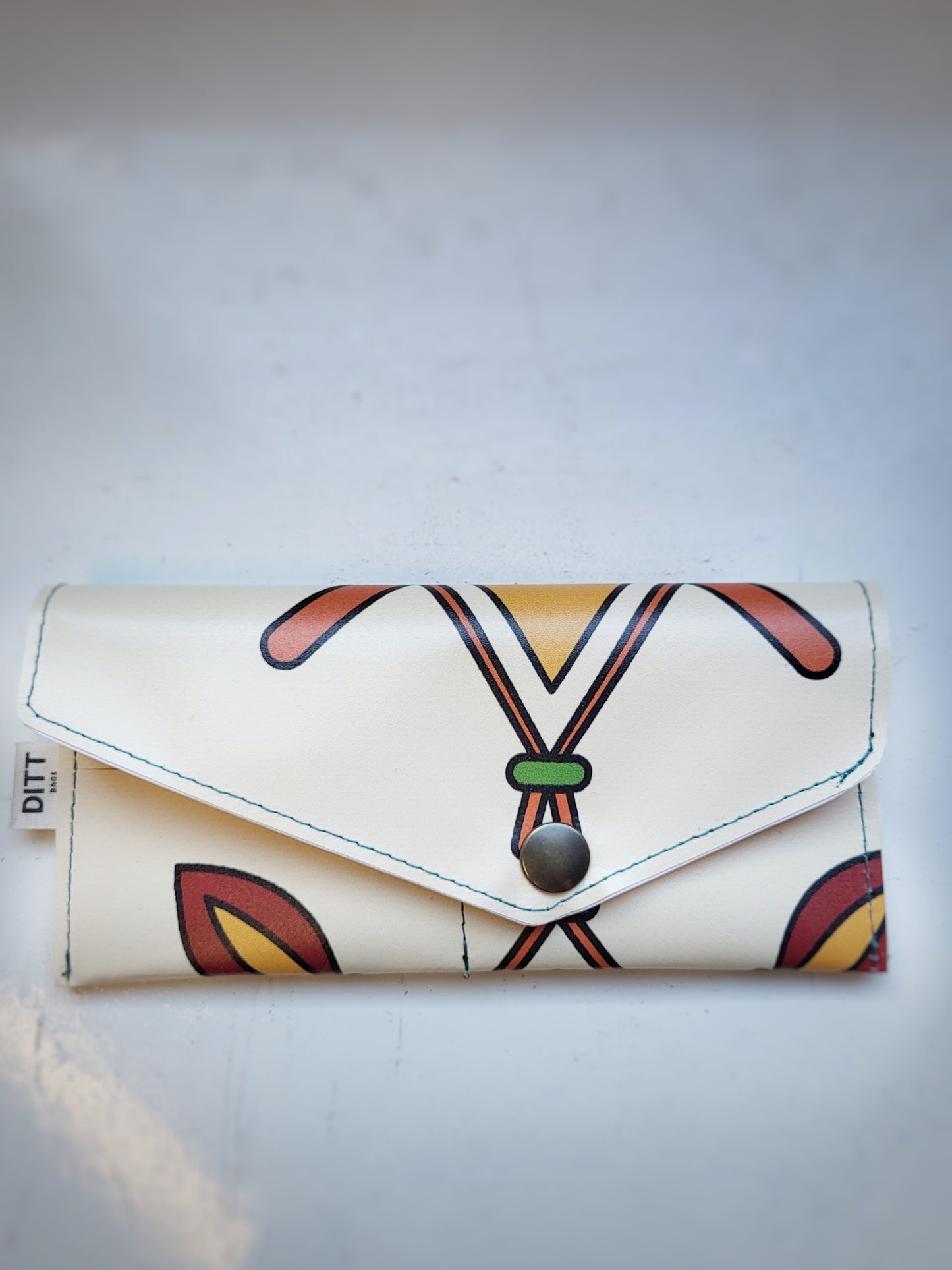 Portemonnee van gerecycled materiaal