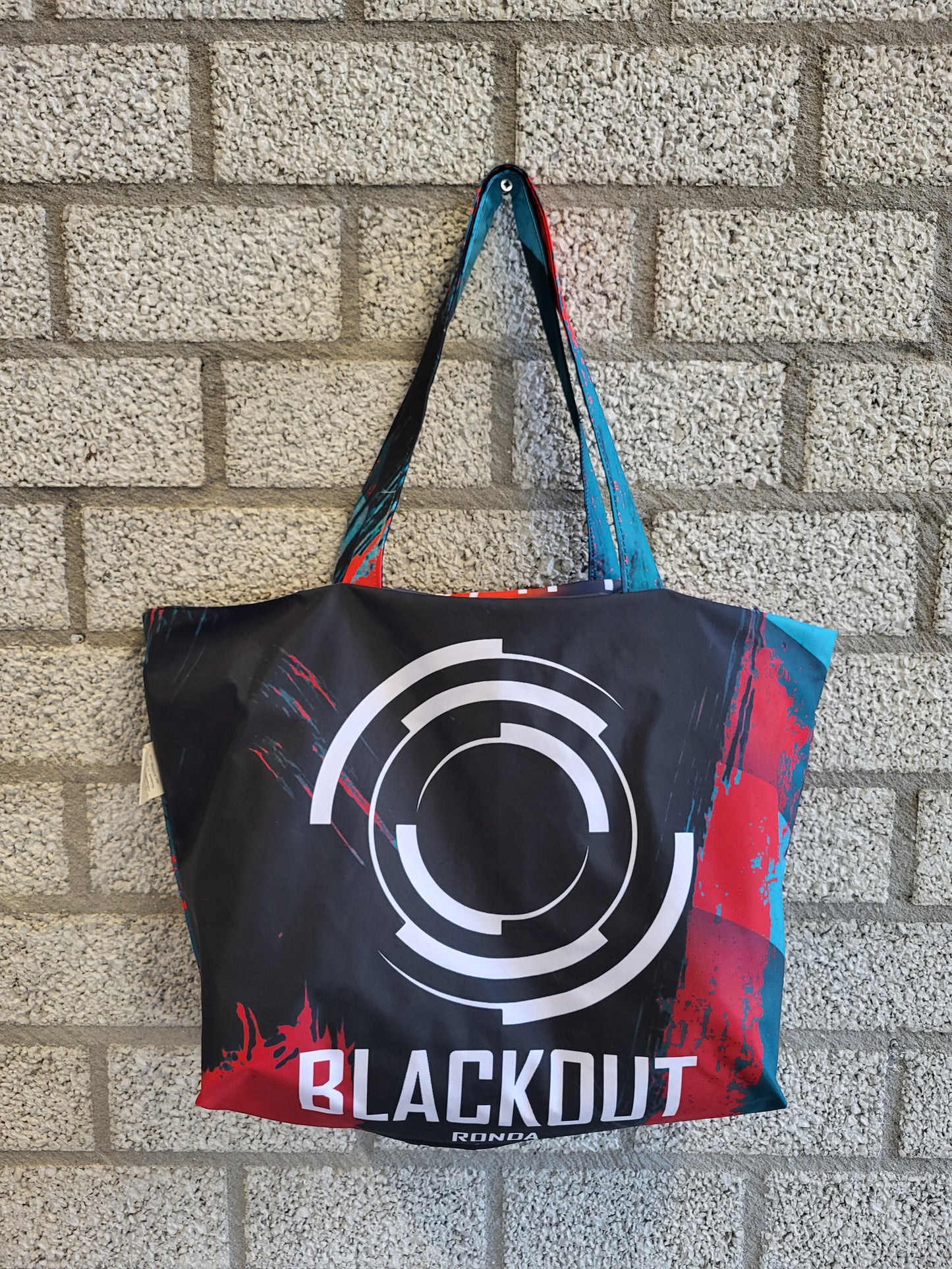 Keerbare Shopper BLACKOUT, 100% gerecycled