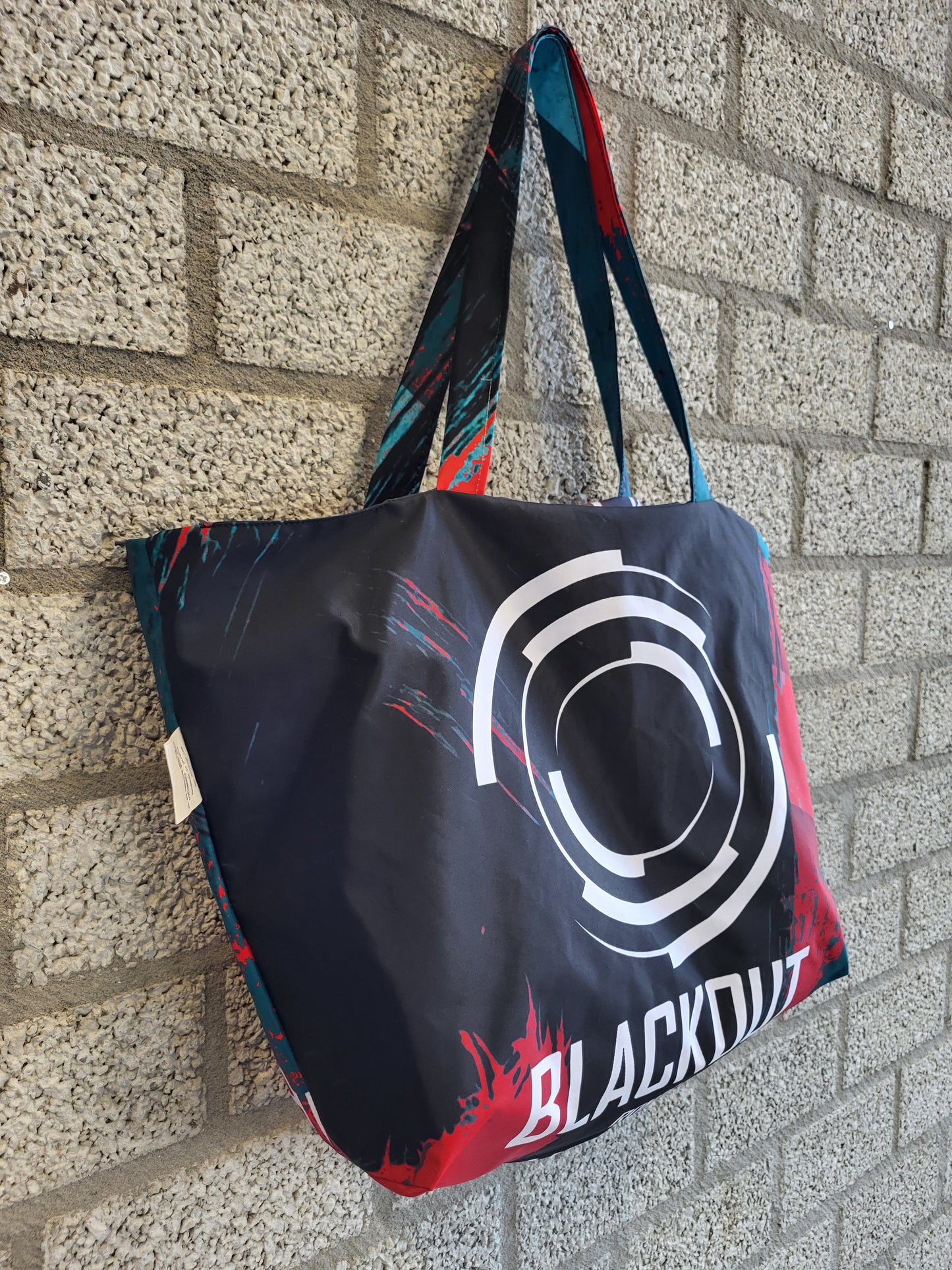 Keerbare Shopper BLACKOUT, 100% gerecycled