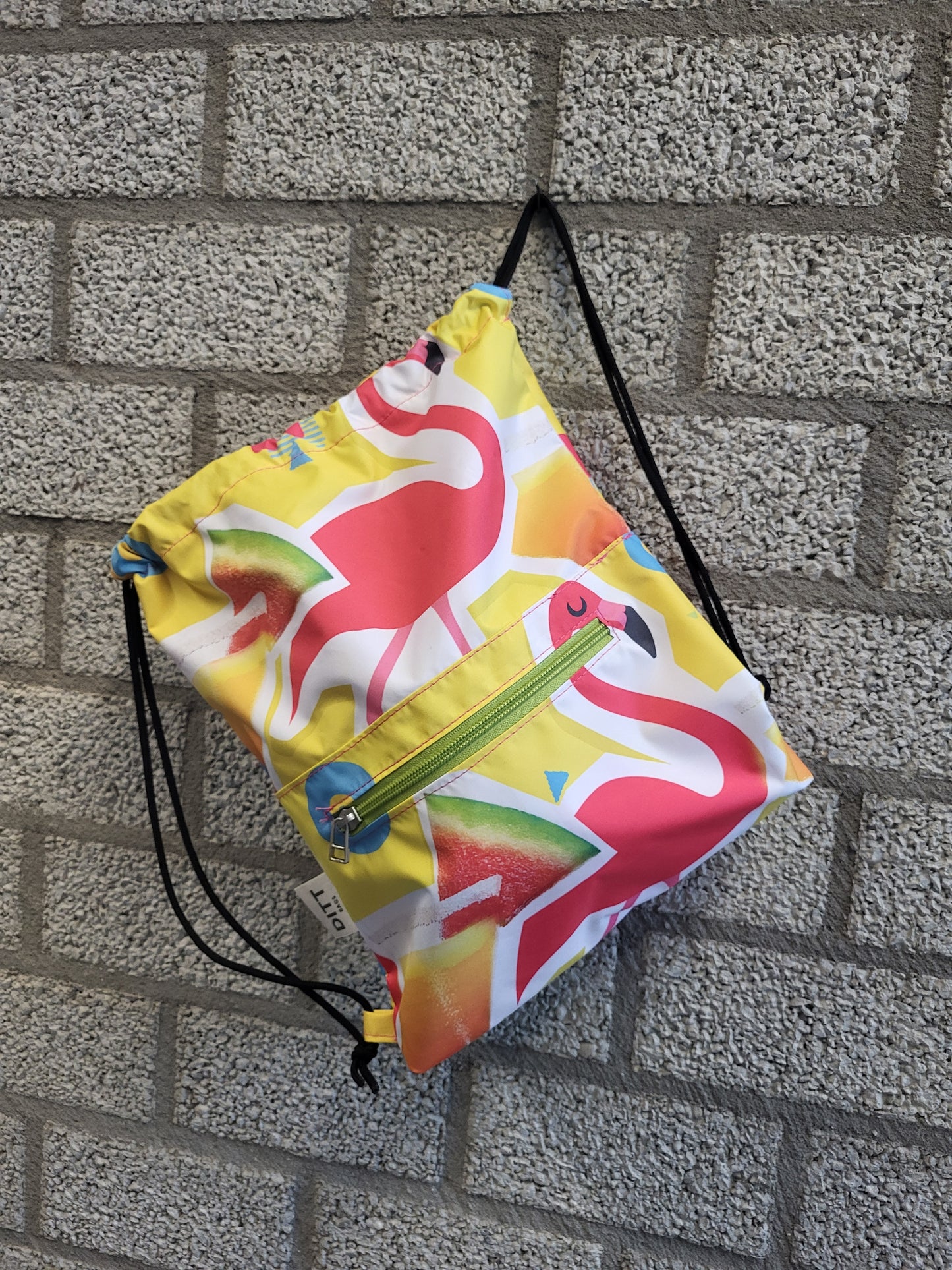 Duurzame kinderrugtas van gerecycled materiaal