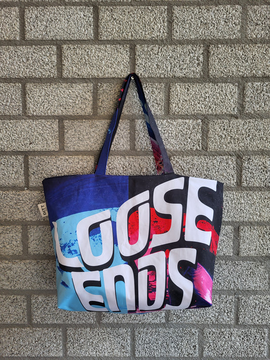 Keerbare Shopper Loose Ends, 100% gerecycled