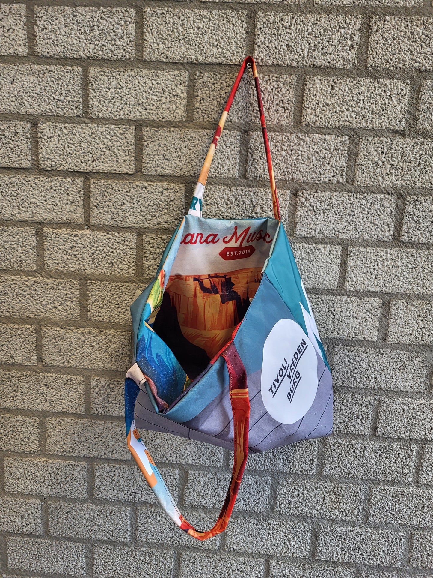 Keerbare Shopper Ramblin Roots, 100% gerecycled