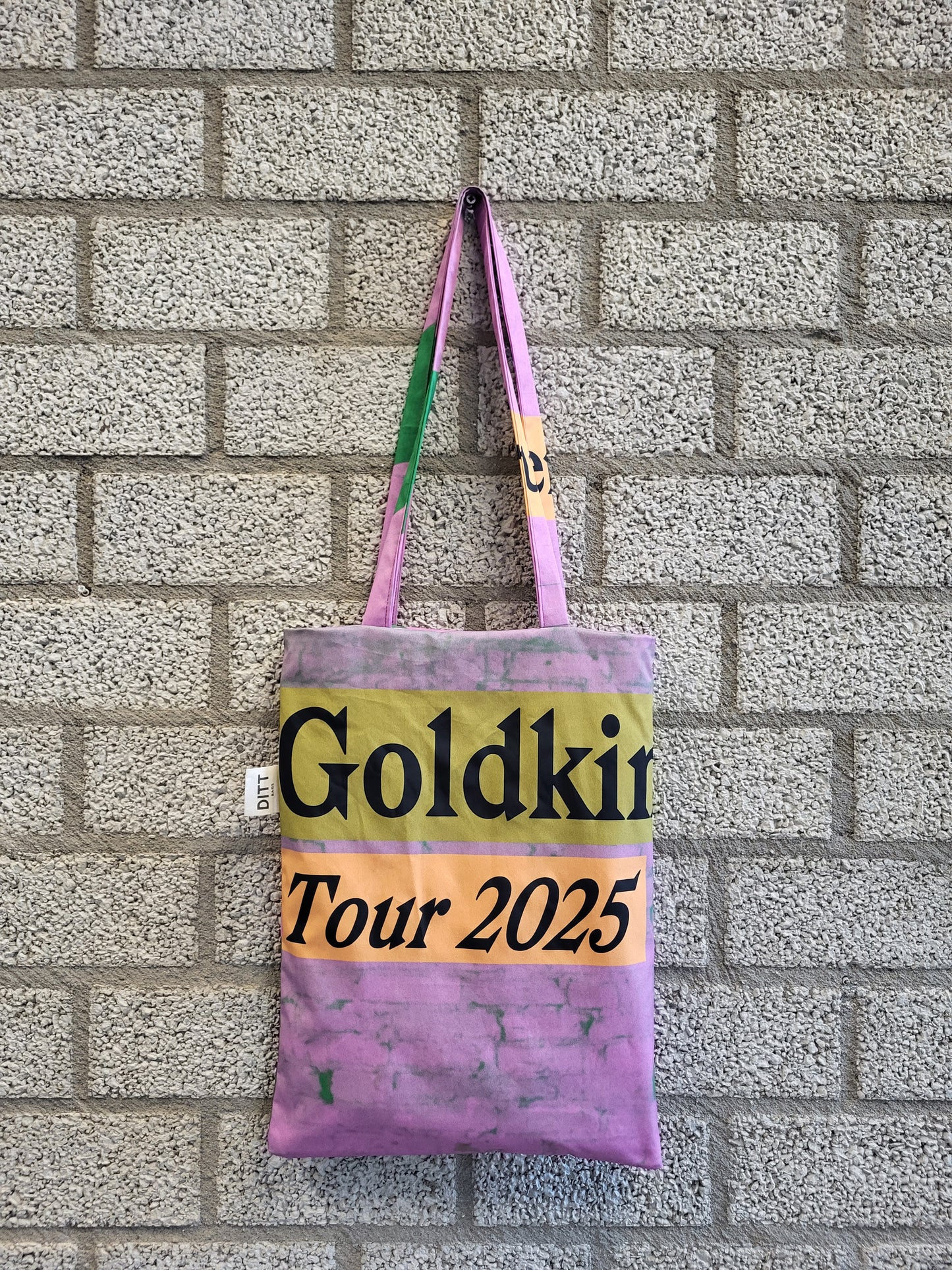 Keerbare Shopper Goldkimono