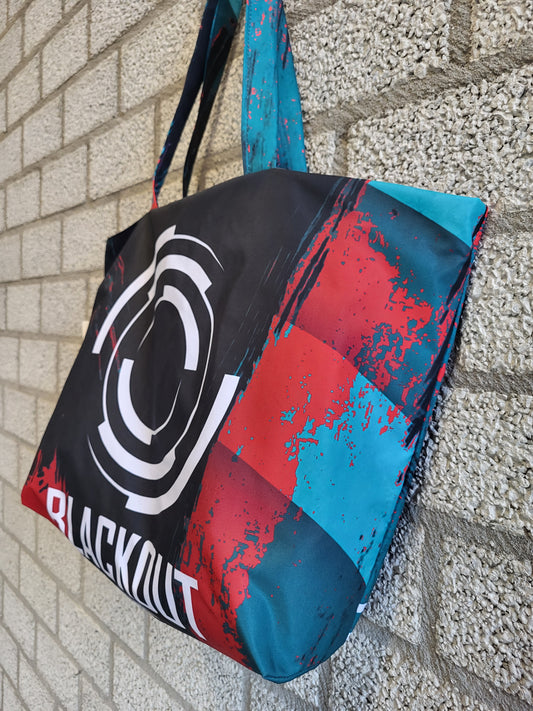 Keerbare Shopper BLACKOUT, 100% gerecycled