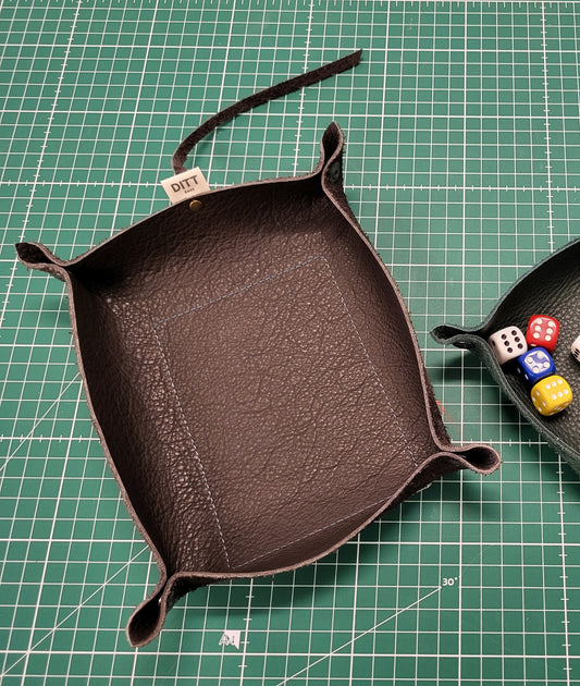 Dobbelmat van meubelleer