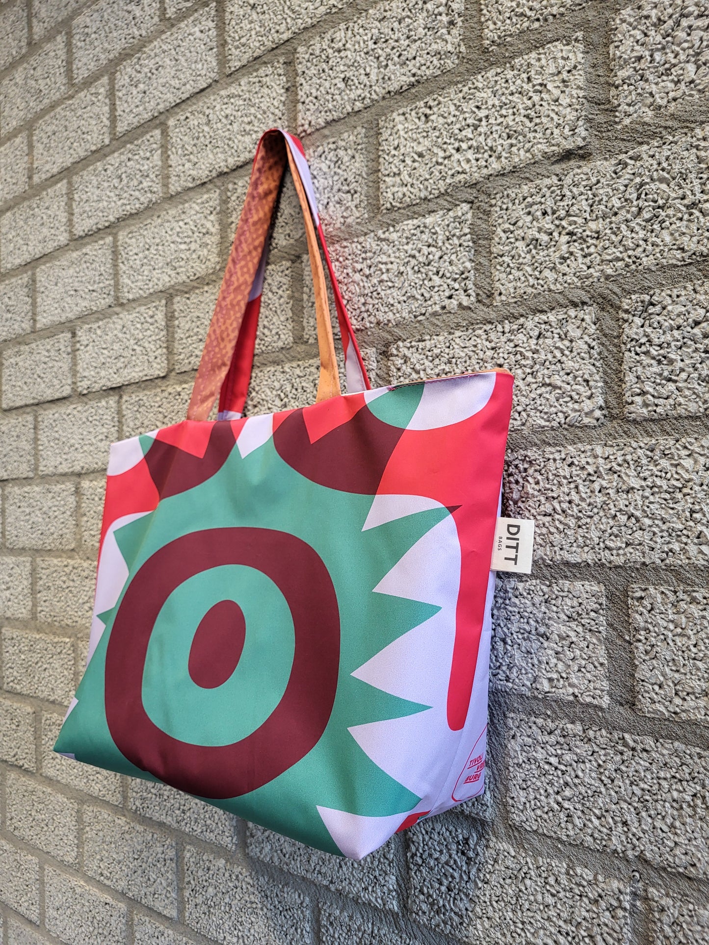 Geupcyclede Keerbare Shopper, groot model