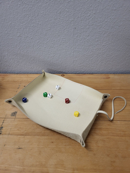 Dobbelmat van meubelleer