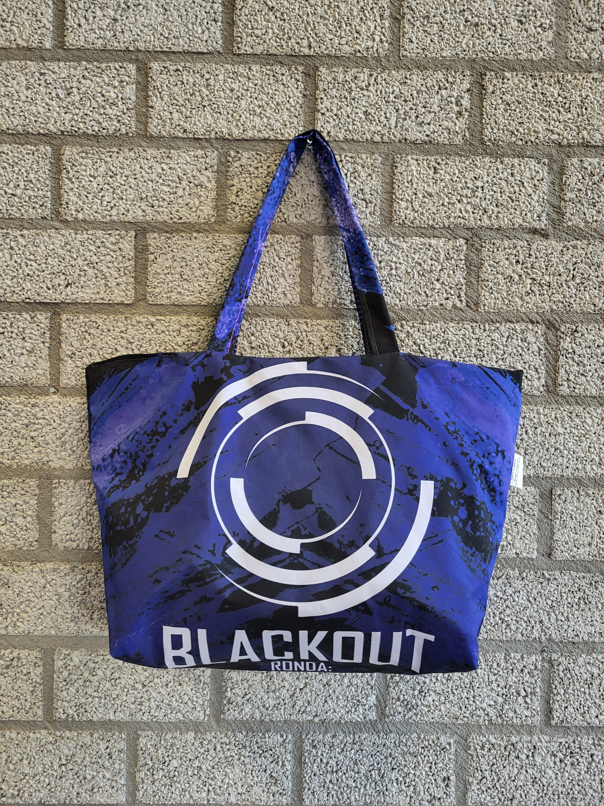 Shopper BLACKOUT, 100% gerecycled
