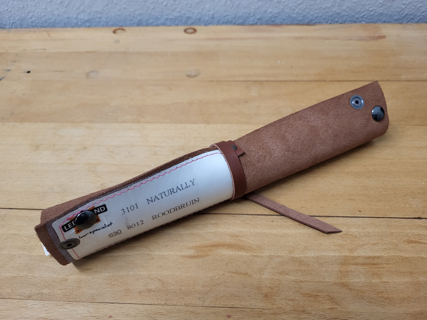 Dobbelmat van meubelleer