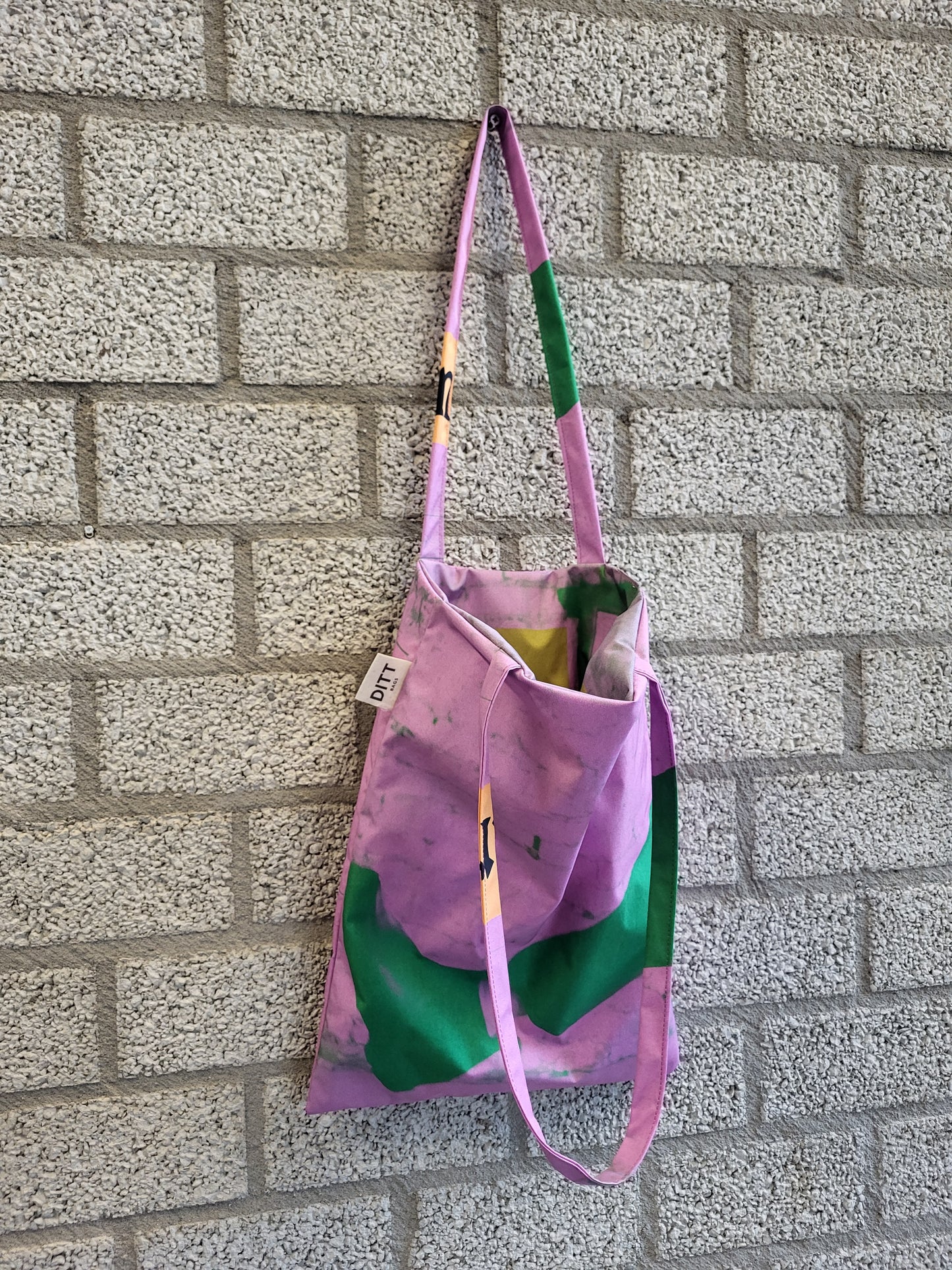 Keerbare Shopper Goldkimono