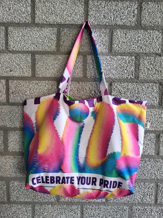 Oversized shopper, keerbaar, 100% gerecycled