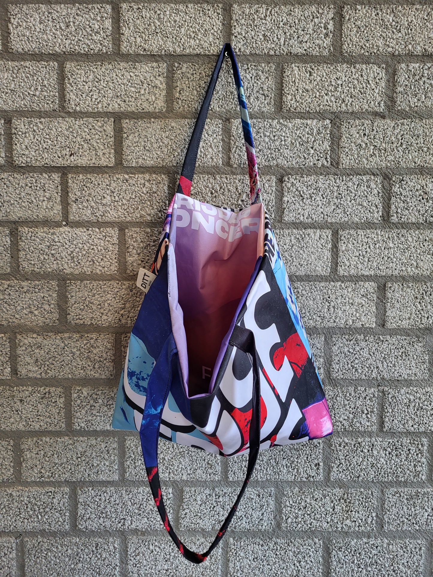 Keerbare Shopper Loose Ends, 100% gerecycled