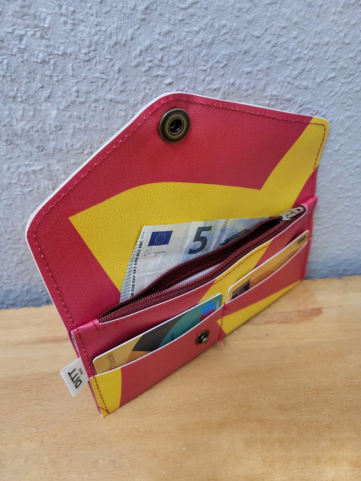 Gerecyclede portemonnee