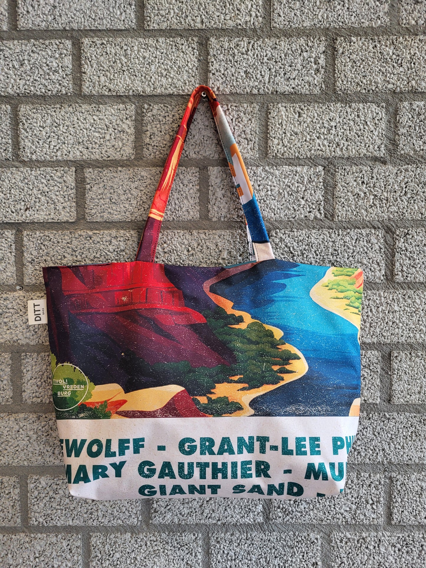 Keerbare Shopper Ramblin Roots, 100% gerecycled