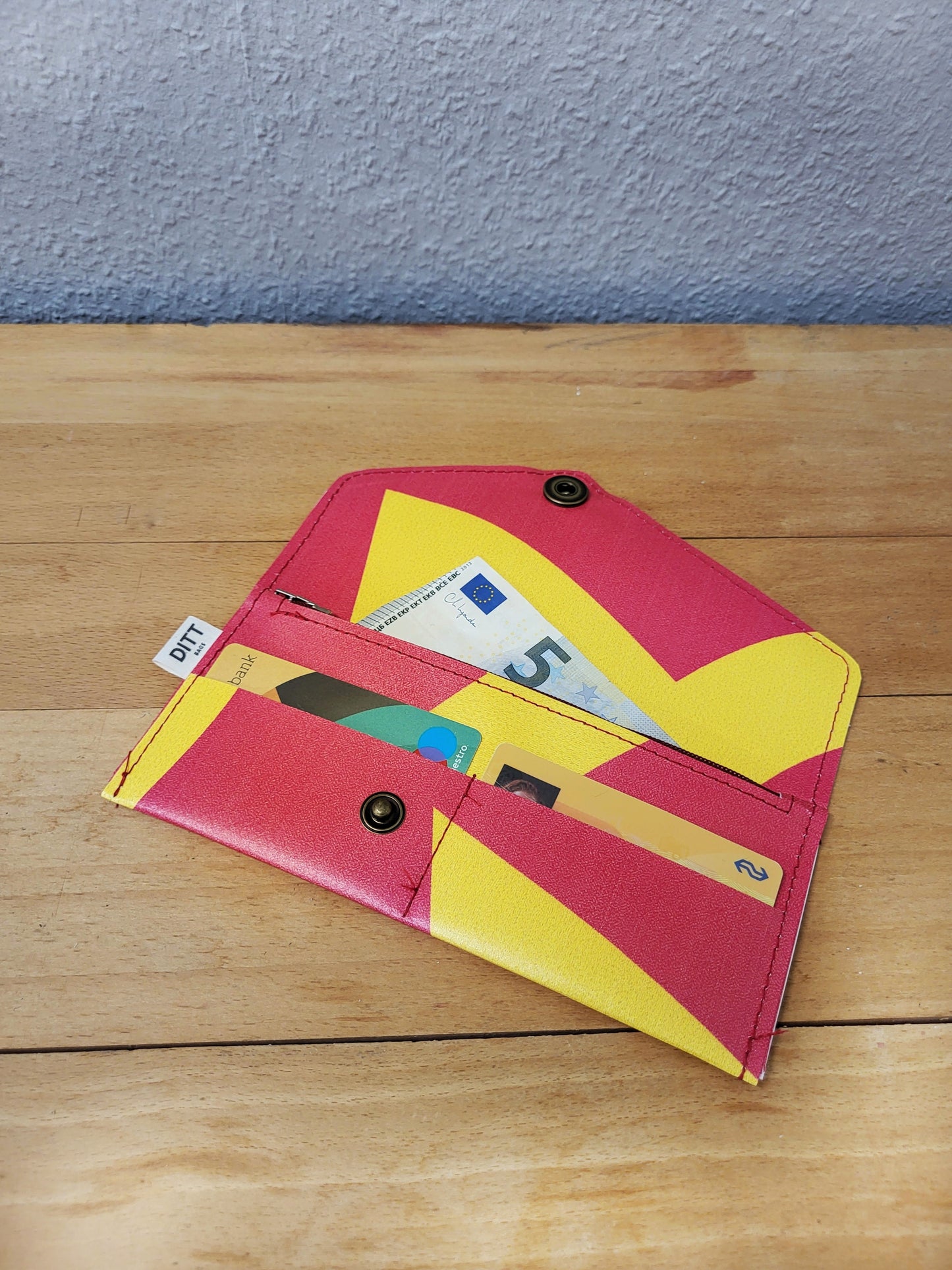 Gerecyclede portemonnee